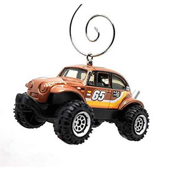 Christmas Ornament for Volkswagen Baja Bug Beetle Brown