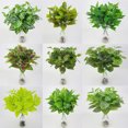 thumbnail image 4 of Coofit Artificial Plant Branch Realistic 7-Branch DIY Artificial Leaf Stem Faux Plant, 4 of 10