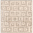 thumbnail image 6 of SAFAVIEH Cottage Laraine Geometric Indoor/Outdoor Area Rug Cream, 4' x 6', 6 of 8