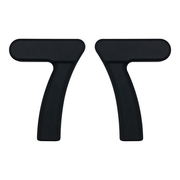 Par de mancuernas de silicona suave con 7 formas, equipo de fitness portátil para gimnasio en casa y oficina Negro