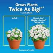Miracle-Gro Moisture Control Potting Mix - Plant Soil for Container Plants, Protects Against Over- and Under-Watering, 16 qt. (2-Pack)