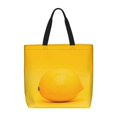 thumbnail image 1 of Easygdp Yellow Lemon Bolsa Tote para Mujer, Bolso de Hombro para Trabajo, Playa, Viajes, Compras y Supermercado, 1 of 7