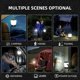 thumbnail image 5 of Rechargeable Camping Lights LED Camping Lantern Hanging Tent Lamps Multifunctional Table Lamp Night Lights Waterproof Camping Lamp for Outdoor, 5 of 5