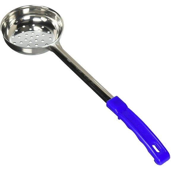 Winco Perforated Food Portioner, 8-Ounce, Blue