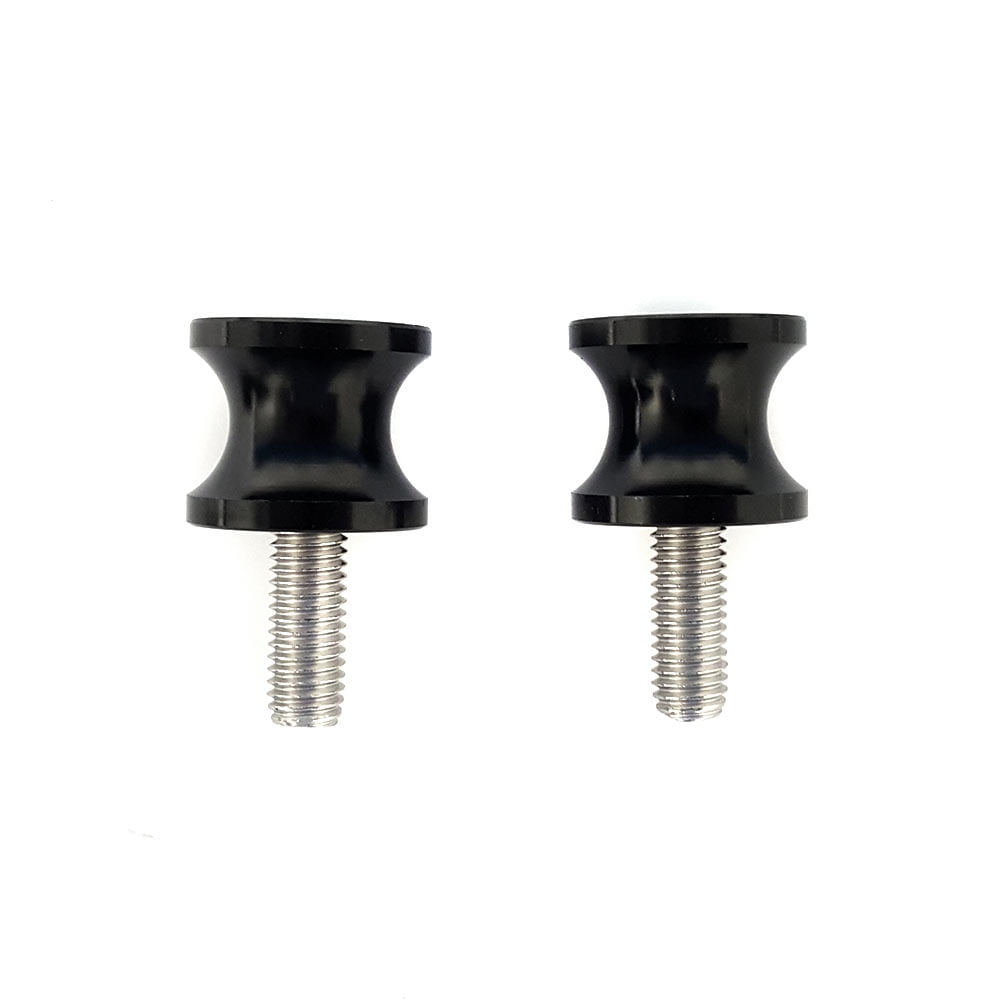 Krator Black Swingarm Spools Sliders Motorcycle Bobbins For Honda CBR600RR 2003-2011