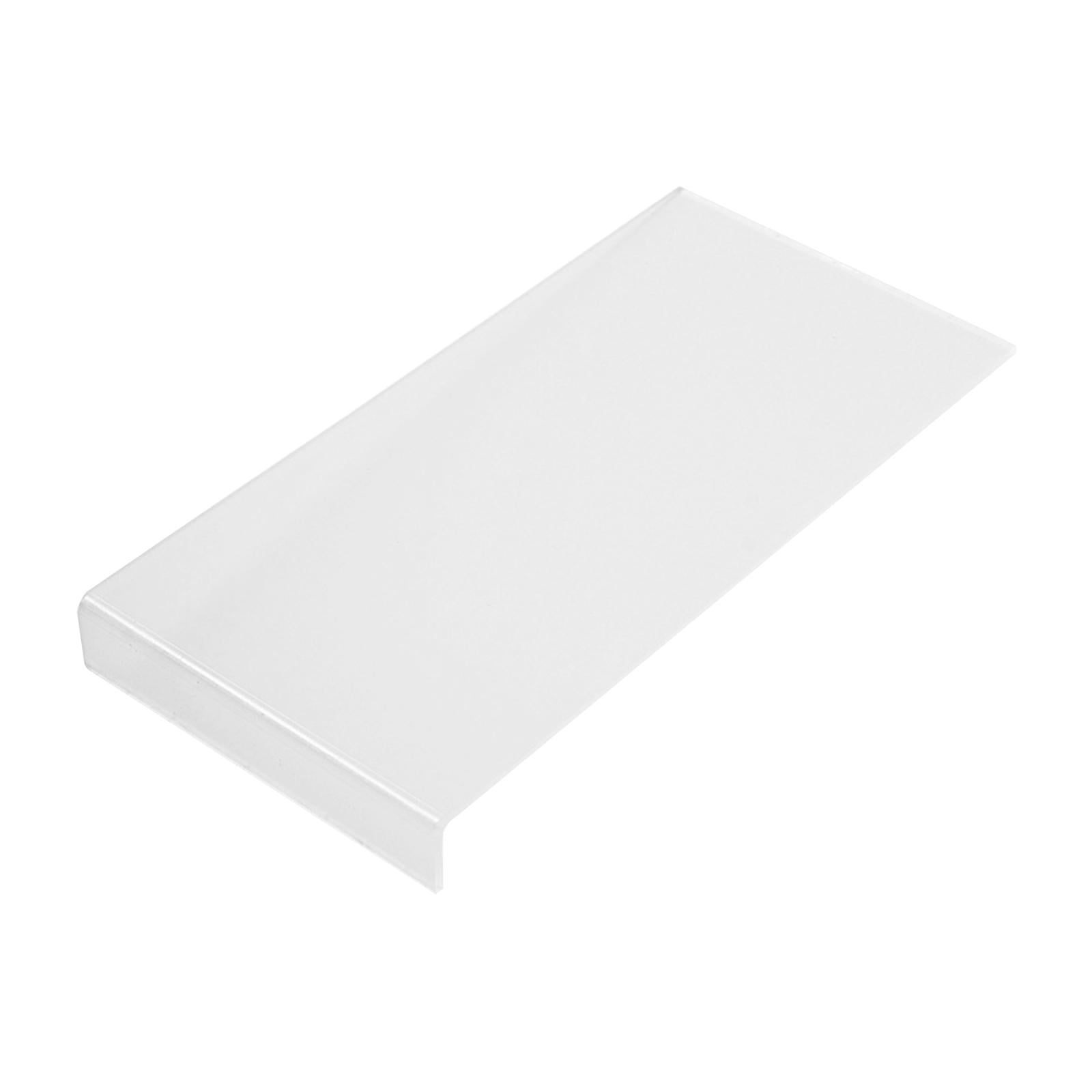 Milageto Acrylic Baffle Pottery Tool Board Handmade Plaster Clay Modelling Accessories L Quantity 1