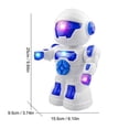 thumbnail image 2 of Intelligent Interactive Smart Robot Toy with Luminous Music Dancing Puzzle Functions for Kids Early Learning Education Remote Control Programmable Gesture Voice Toddler Developmental, 2 of 3