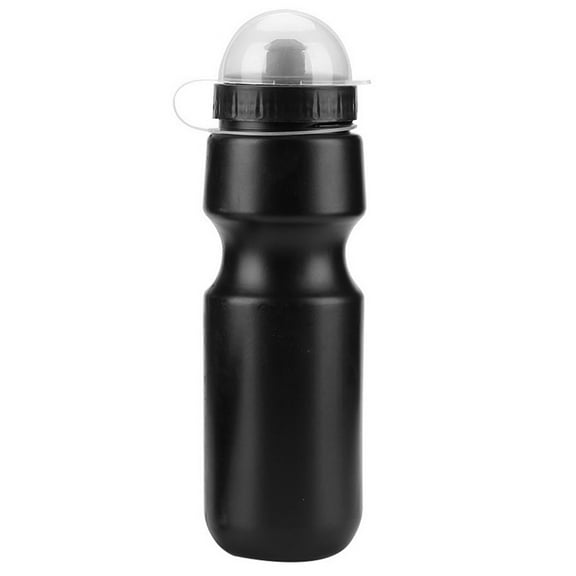 Yucurem 650ML Mtb Bike Water Bottle With Dust Cover Portable Cycling Bike Kettle Bicycle Bottle (Black)