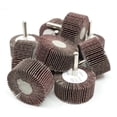thumbnail image 2 of 40Grit 5PACK 2x1x1/4" Flap Wheel Sander for Drill Mounted Sanding Grinding, 2 of 10