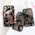 thumbnail image 2 of JoJo's Bizarre Adventure Coque, funda mate para iPhone 15, 11, 13, 14, 12 Pro Max, Mini, X, XS, SE, 7, 8 Plus, JoJo Kujo Anime, 2 of 5