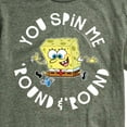 thumbnail image 3 of SpongeBob SquarePants - You Spin Me Round And Round Hanukkah - Men's Short Sleeve Graphic T-Shirt, 3 of 6