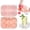 Pink, variant on 19x13cm Grey Combination Multi Grid Ice Mold Durable Freezing Tray Ideal For Home Daily Drink Different Shape Ice Cube Custom Making Preparation Work