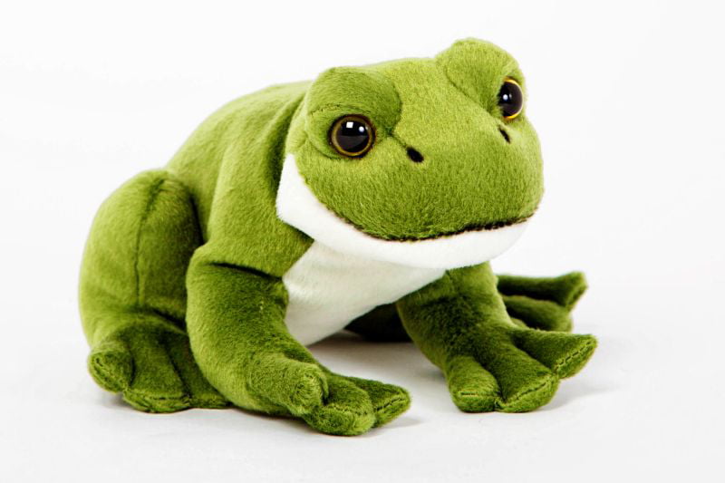 Details about   Jumbo Fluffy Laying Frog Soft Cozy Stuffed Zoo Animal with Hard Plastic Eyes... 