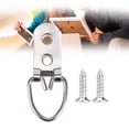 thumbnail image 3 of 50Pcs Picture Frame Hanger Iron Wall Hanging Hooks, , Light Weight, Easy Installation, Suitable for Paintings, Mirrors, Photo Frames, 3 of 8