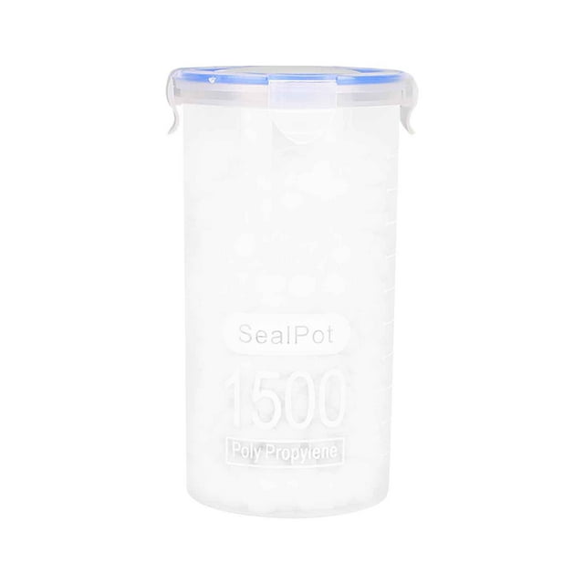 Rbaofujie Airtight Food Storage Containers with Lids Plastic Kitchen Storage Containers for Pantry Organization and Storage - Cereal, Rice, Pasta, Flour and Sugar Containers