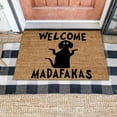 thumbnail image 5 of GDDTOY Doormat Welcome Mats For Front Door Mat Non Slip Mats Indoor Decor Bathroom Mat Entrance Rug Carpet Indoor Outdoor Carpet Polyester Fabric, 5 of 6