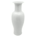 thumbnail image 2 of 36" Tall White Porcelain Vase, 2 of 6