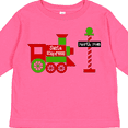 thumbnail image 4 of Inktastic Christmas Santa Express Train to the North Pole Boys or Girls Long Sleeve Toddler T-Shirt, 4 of 5