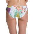 thumbnail image 3 of Becca by Rebecca Virtue Women's Reversible Shirred Tab Side Hipster Bikini Bottom Multi M, 3 of 4
