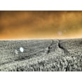 thumbnail image 2 of Eggers, Terry 14x12 White Modern Wood Framed Museum Art Print Titled - USA-Washington State-Palouse region-Rolling Hills of wheat, 2 of 4