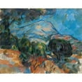 thumbnail image 3 of Paul Cézanne 24x20 Black Modern Framed Museum Art Print Titled - Mount Sainte-Victoire (C. 1904), 3 of 5