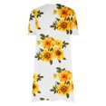 thumbnail image 5 of HERESOM Women Summer Dresses for Women Casual Summer Gradient Print Short Sleeve Dress With Pocket Beach Dresses, 5 of 6