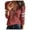 Red, variant on Aayomet Blouses for Women Fashion 2024 Women's Classic-Fit Long-Sleeve Crewneck T-Shirt,Gray L