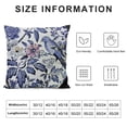 thumbnail image 5 of FUMJ Blue Birds Flowers Pillow Covers ,Blue and White Pillow Covers Outdoor Decorative  Pillow Covers for Couch Bed Sofa Cushion Farmhouse Pillowcases, 5 of 5