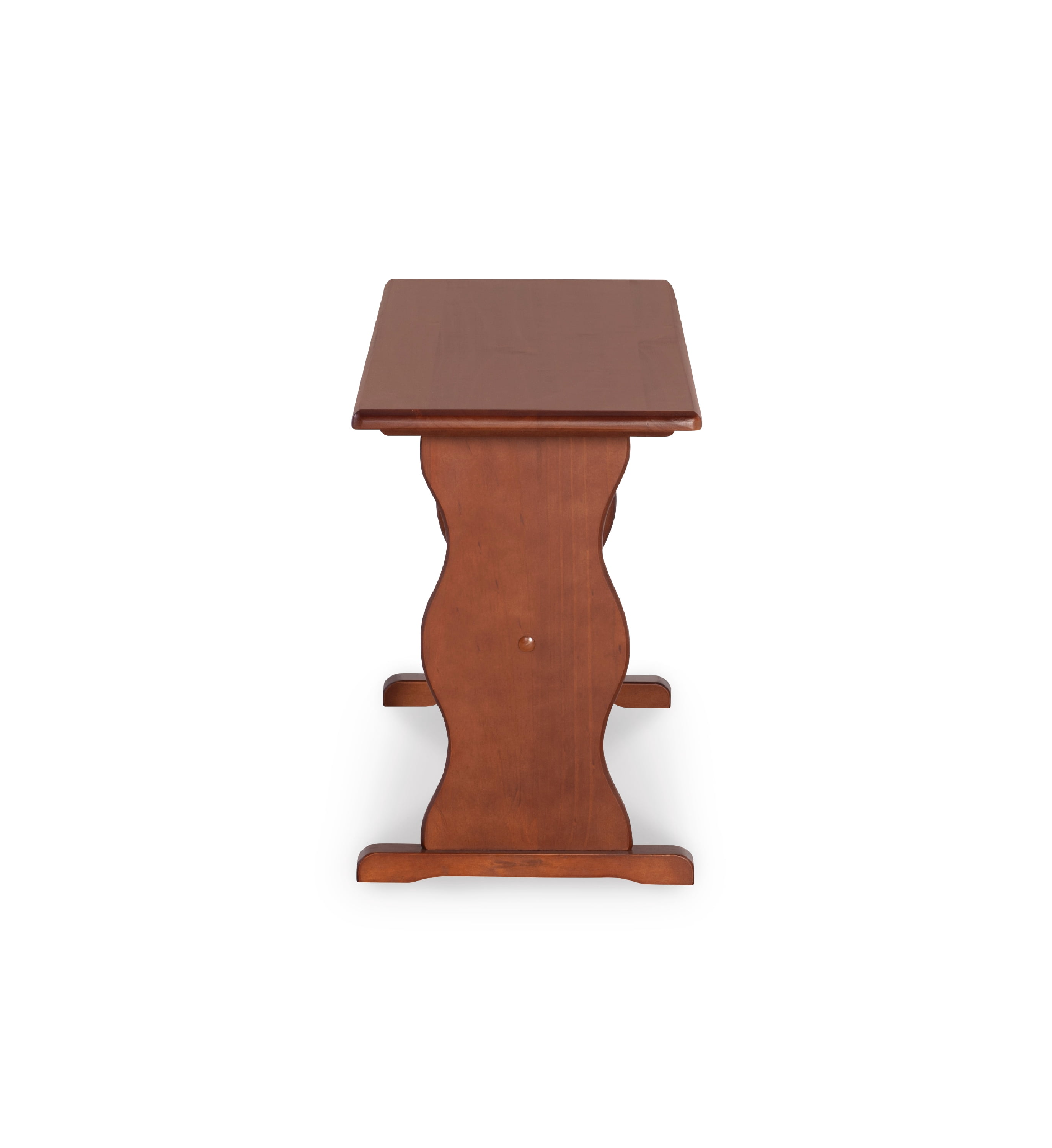 Linon Varden Farmhouse Dining Bench, Walnut
