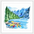 thumbnail image 2 of "Banff National Park" Framed Painting Print, 2 of 5