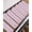 Pink, variant on Aqua Striped Stair Treads for Wooden Steps Indoor Runner Rug Carpet, Luxurious White Stripes Modern Abstract Art 15 Pieces Peel and Stick Staircase Step Treads Covers Washable Throw Door Mats, 30"x8"