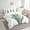 Leaf, variant on Chimpanzee Comforter Set 7 Piece Bed in a Bag Twin,Grey Sequin Fluid Art Bedding Set,Crystal Diamond Comforter and Sheet Set Animal Bed Set,Jungle Wildlife Room Decor