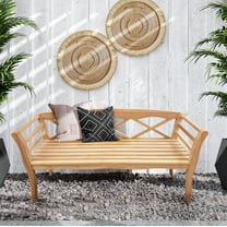 Teak Wood Montana Outdoor Patio & Garden Bench, 5 Foot