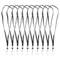 thumbnail image 1 of 50Pcs Black Color Lanyards School Cards Work Cards Holder Strap Lanyards, 1 of 9