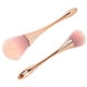 thumbnail image 4 of Brocha De Maquillaje Portátil, Brocha De Polvo Esponjosa, Cepillo Para Quitar El Polvo De Manicura, Oro Rosa, 4 of 7