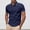 Navy, variant on Adult Men Polo Shirts Short Sleeve Button Tee Shirt Basic Blue Mens Fashion Tops
