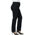 thumbnail image 3 of Gloria Vanderbilt Women's and Plus High Rise Amanda Straight Jean, 30" Regular, 29" Short Inseam, 3 of 5