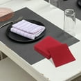 thumbnail image 4 of FONDOTIN 25pcs Black Cocktail Party Napkins Soft Absorbent Square Bar Dinner Beverage Napkins for Weddings Restaurants Everyday Use, 4 of 8
