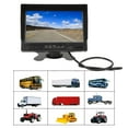 thumbnail image 4 of Backup Monitor Display, PAL NTSC Format Rear View Monitor Kit HD Flexible Adjust  for Pickups Aviation Connector,, 4 of 7