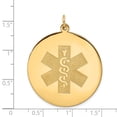 thumbnail image 3 of Quality Gold 14K Medical Jewelry Unenameled Pendant, Yellow, 3 of 4