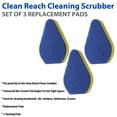 thumbnail image 4 of Depurador de limpieza Clean Reach 6 almohadillas de repuesto como se ve en la televisión Trisales Marketing Inc CLR90101-RFL, 4 of 4