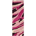 thumbnail image 3 of SAFAVIEH Soho Evelyn Abstract Wool Area Rug, Pink/Rose, 5' x 8', 3 of 8