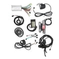 thumbnail image 3 of Kit de Conversión de Bicicleta Eléctrica, Marco del Control de la Bicicleta Eléctrica Kit 36V 48V 17a Taillight para el Motor de Engranje de 250W-350W, 3 of 7