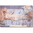 thumbnail image 1 of Ceramic Tile Mural-Albert Moore Women Painting 16. 25.5" w x 17" h using (24) 4.25 x 4.25 ceramic tiles, 1 of 3