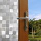thumbnail image 2 of Película adhesiva para ventanas sin electricidad estática, con protección solar y sombreado esmerilado para baño, dormitorio, sala de estar, mosaico grande 3D, 2 of 5