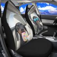 thumbnail image 2 of HUISEFOR Funny Dachshund Car Front Seat Covers Breathable Soft Car Seat Covers Front Seats Only Easy to Installation Universal Size Fit for Most Cars SUV, 2 of 7