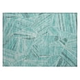 thumbnail image 2 of Addison Rugs Chantille Indoor/Outdoor Transitional Geometric Teal Washable Rectangle Rug, 1'8" x 2'6", 2 of 6