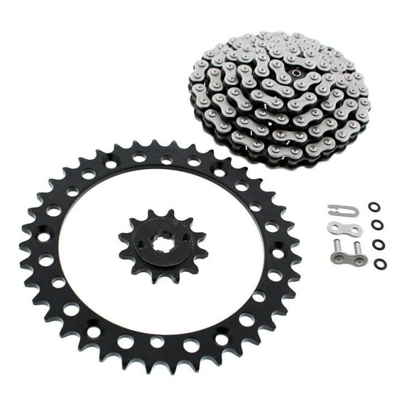 CZ ATV X Ring Chain & Black Sprocket 12/40 92L fits 00-03 Yamaha YFS 200 Blaster