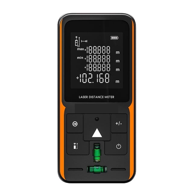 Mesure Numérique 50M Distance Précise du Distancemètre de Construction Roulette Localisateur de Portée, Affichage LCD Numérique