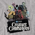 thumbnail image 2 of Creature Commandos Group Pose Unisex Adult Canvas Brand T Shirt, Athletic Heather, X-Large, 2 of 3